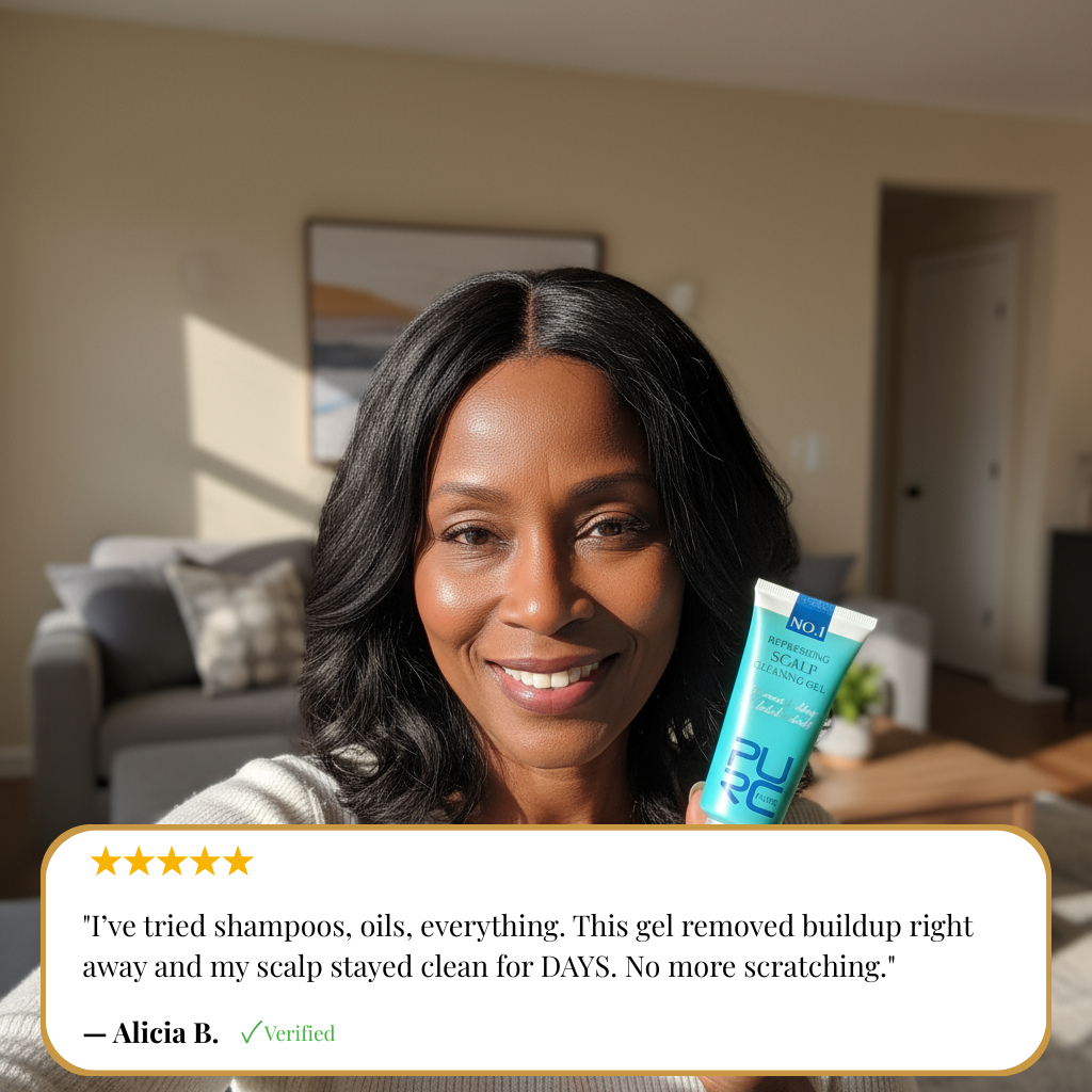 Anti-dandruff scalp gel