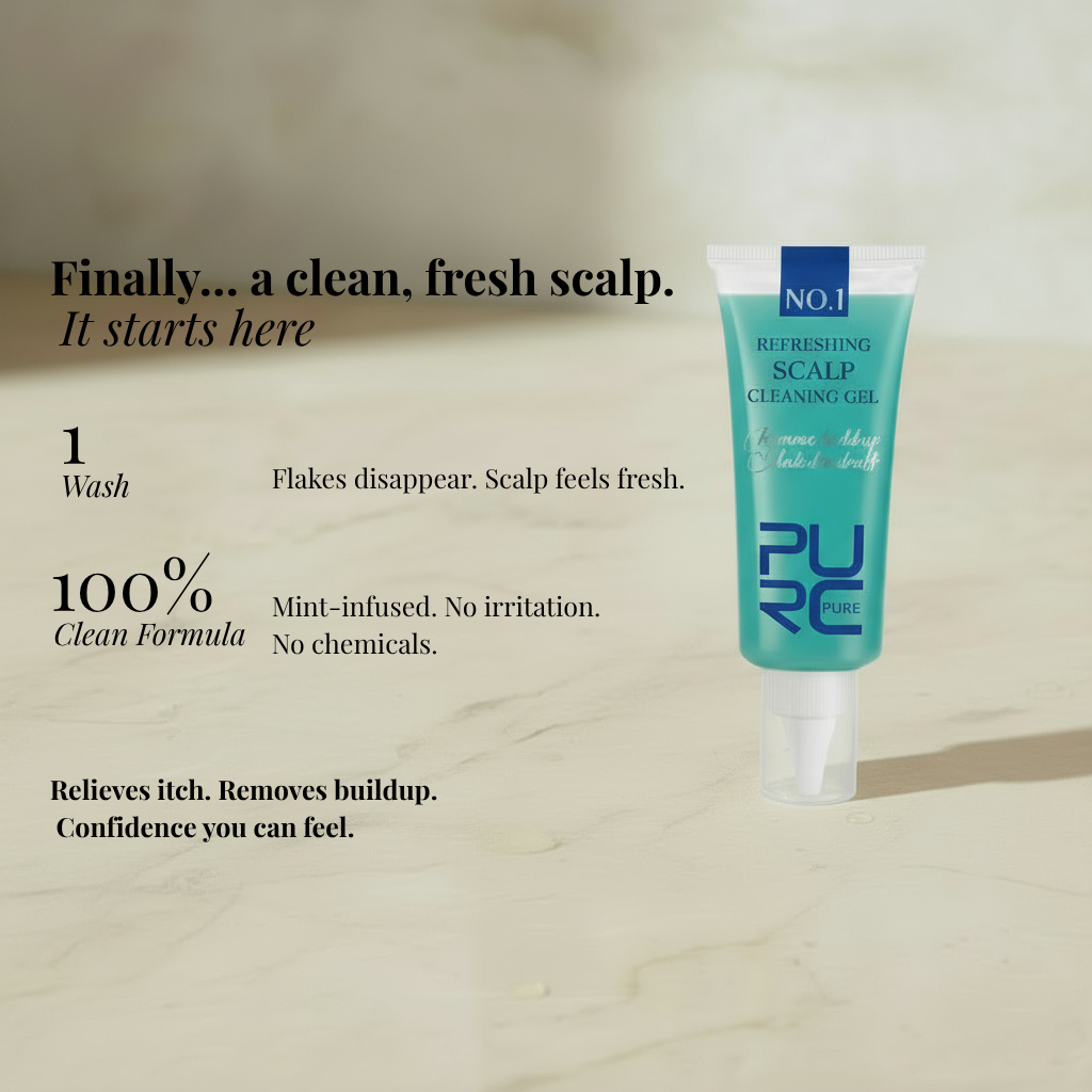 Anti-dandruff scalp gel