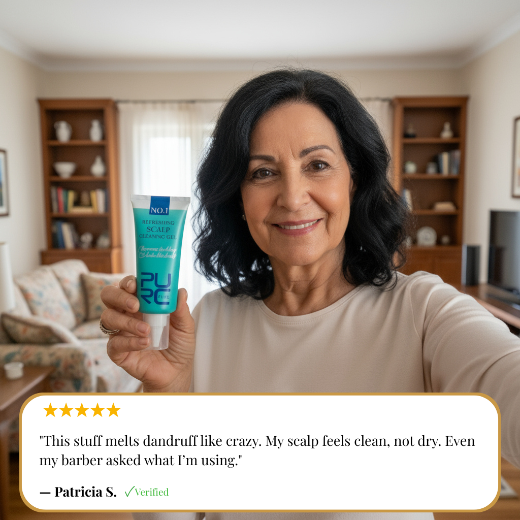 Anti-dandruff scalp gel